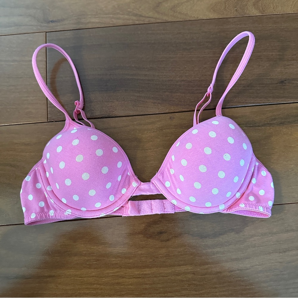 Victoria’s Secret PINK Polka Dot Underwire Bra